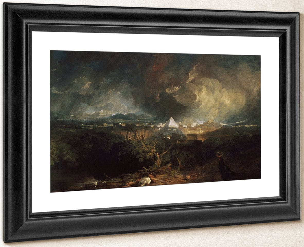 The Fifth Plague Of Egypt By Joseph Mallord William Turner Fine Art Print