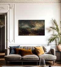 The Fifth Plague Of Egypt By Joseph Mallord William Turner Fine Art Print