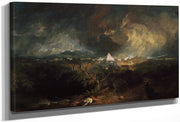 The Fifth Plague Of Egypt By Joseph Mallord William Turner Fine Art Print
