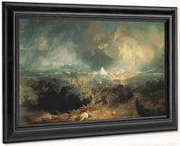 The Fifth Plague Of Egypt By Jwm Turner Fine Art Print