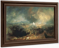 The Fifth Plague Of Egypt By Jwm Turner Fine Art Print