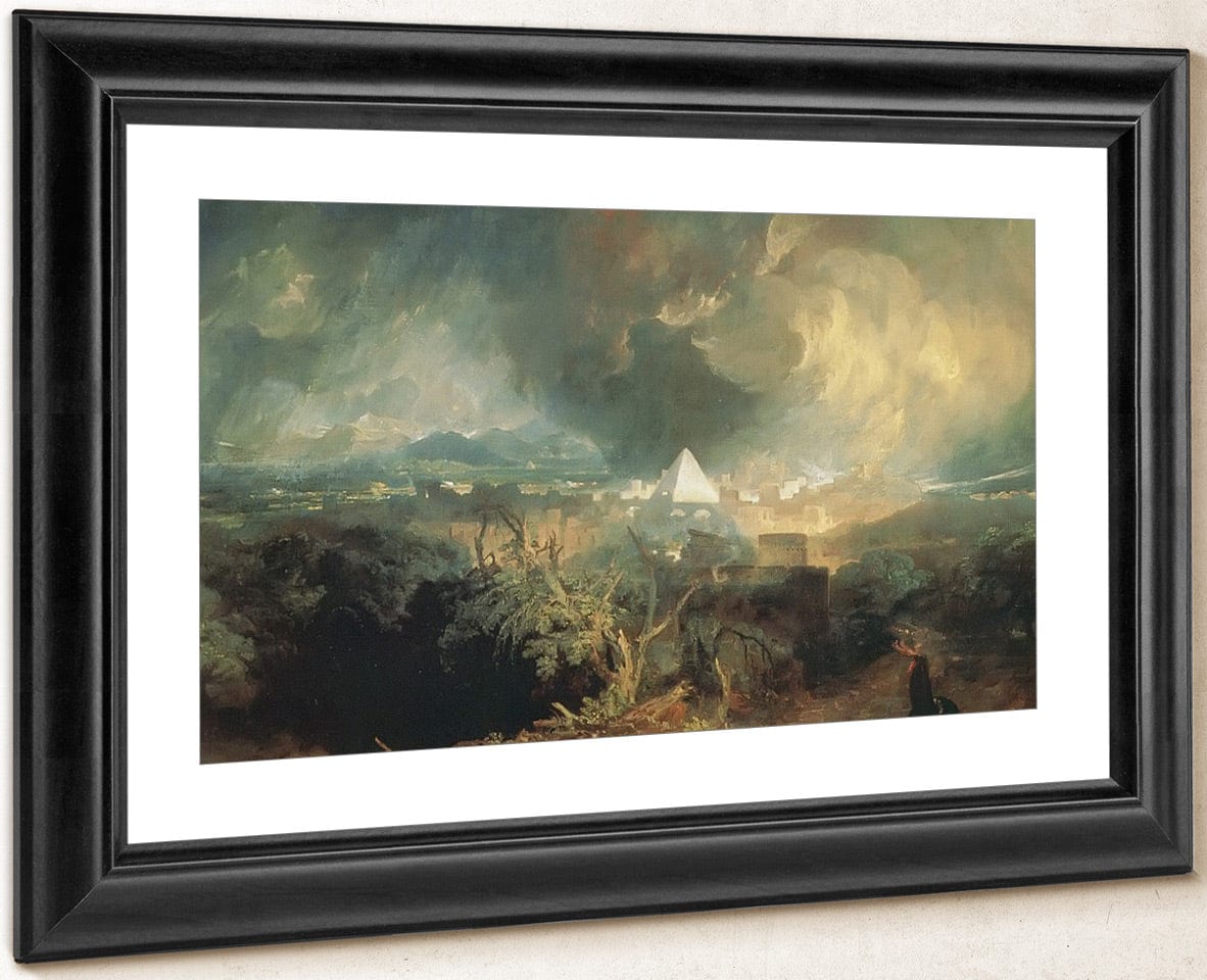 The Fifth Plague Of Egypt By Jwm Turner Fine Art Print