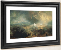 The Fifth Plague Of Egypt By Jwm Turner Fine Art Print