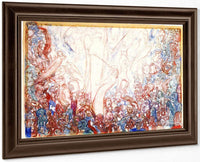 The Fight Of The Angels And The Demons By James Ensor Fine Art Print