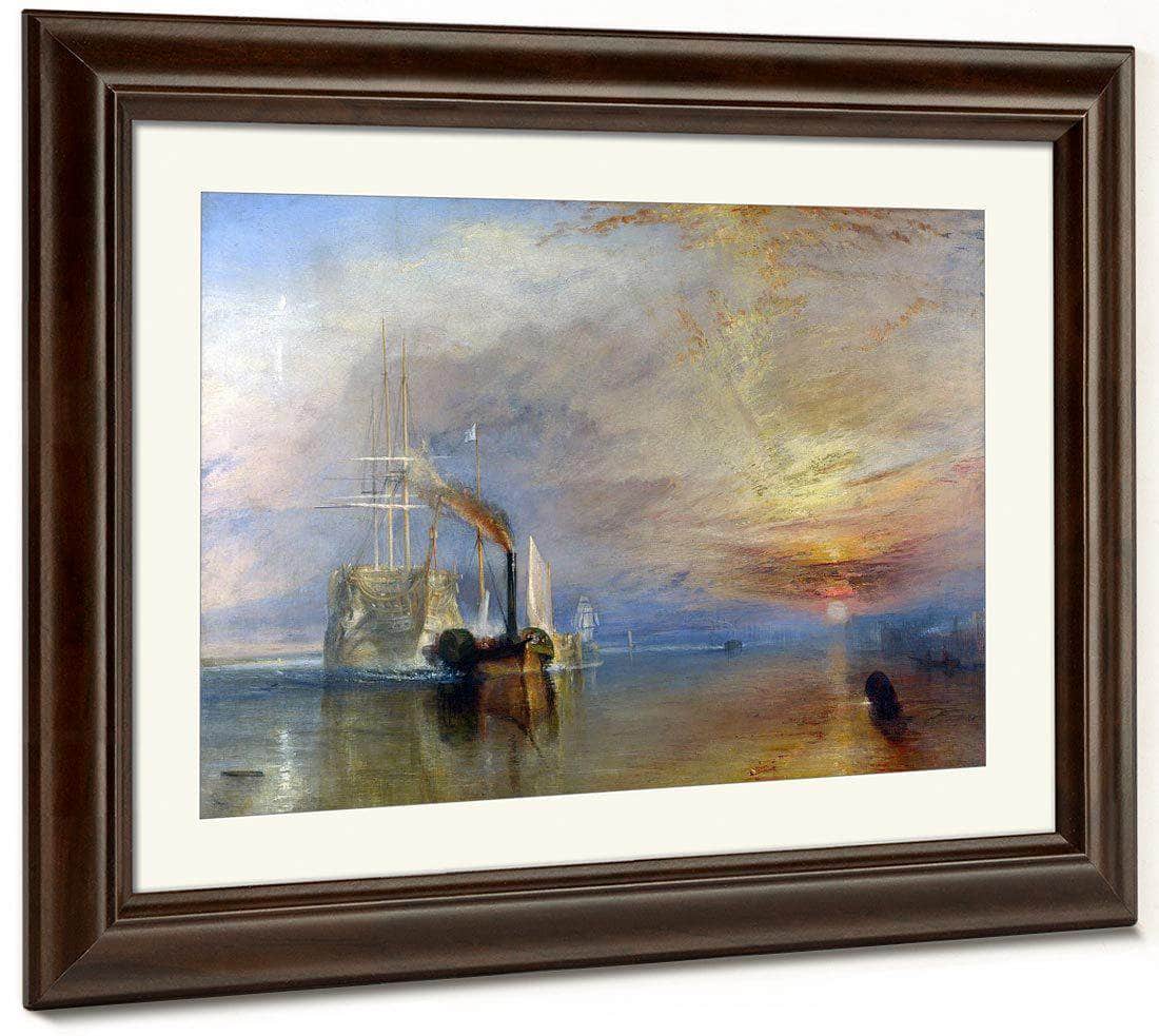 The Fighting Temeraire 1839 1 By Joseph Mallord William Turner Fine Art Print