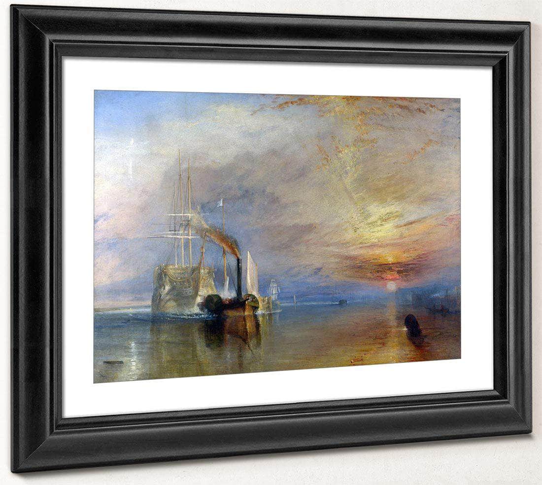 The Fighting Temeraire 1839 1 By Joseph Mallord William Turner Fine Art Print