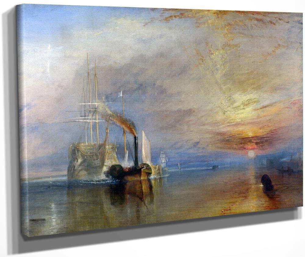 The Fighting Temeraire 1839 1 By Joseph Mallord William Turner Fine Art Print