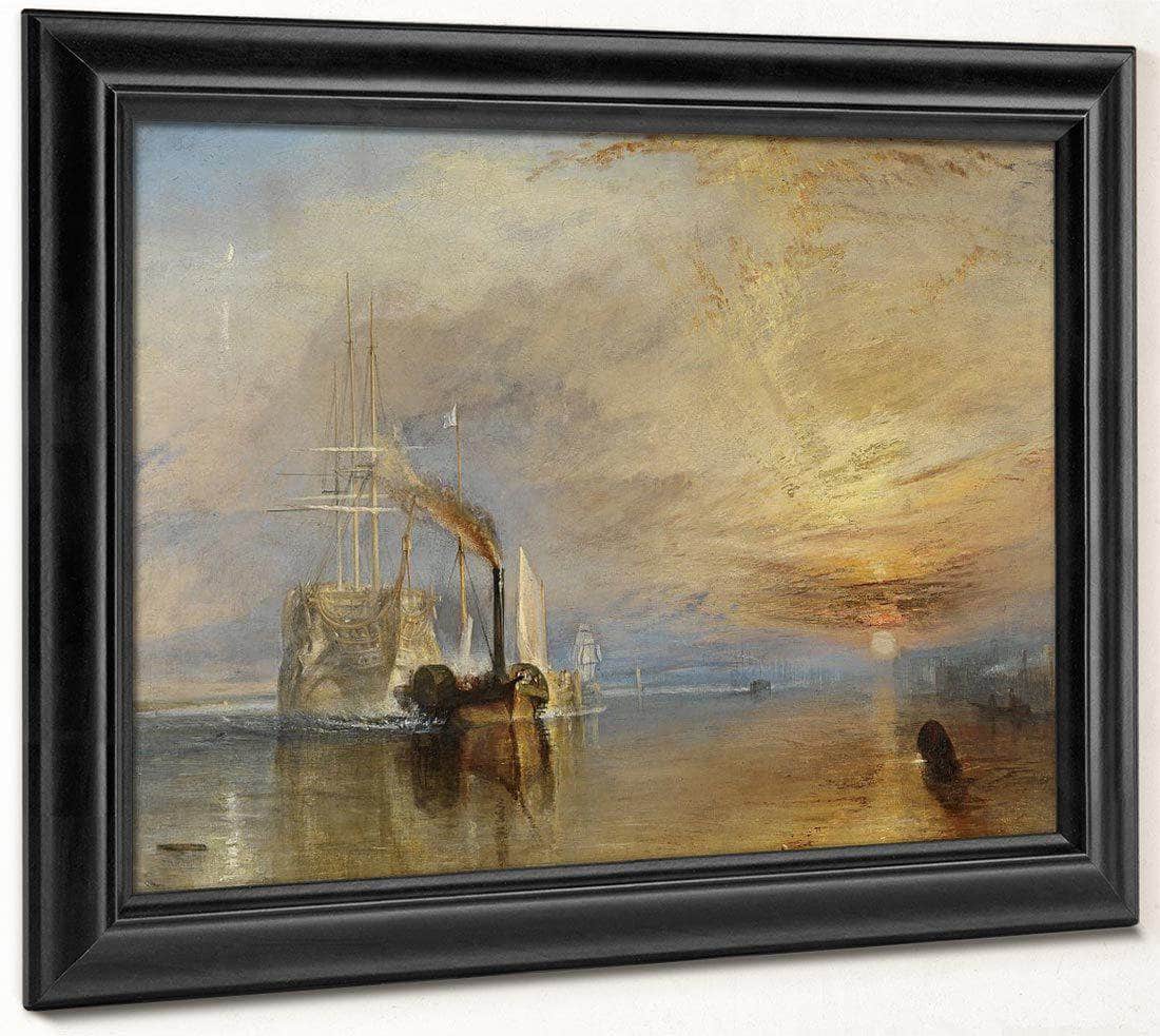The Fighting Temeraire By Joseph Mallord William Turner Fine Art Print