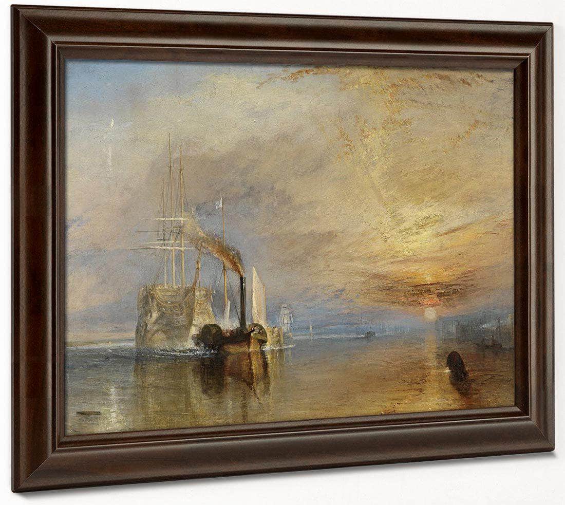 The Fighting Temeraire By Joseph Mallord William Turner Fine Art Print