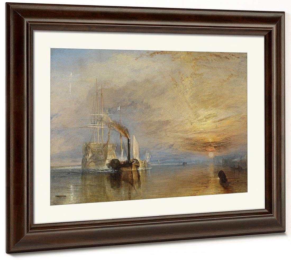 The Fighting Temeraire By Joseph Mallord William Turner Fine Art Print