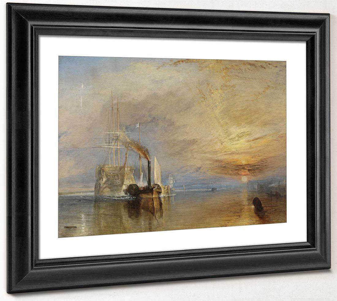 The Fighting Temeraire By Joseph Mallord William Turner Fine Art Print