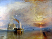 The Fighting Temeraire Painting Joseph Mw Turner Canvas Art Fine Art Print