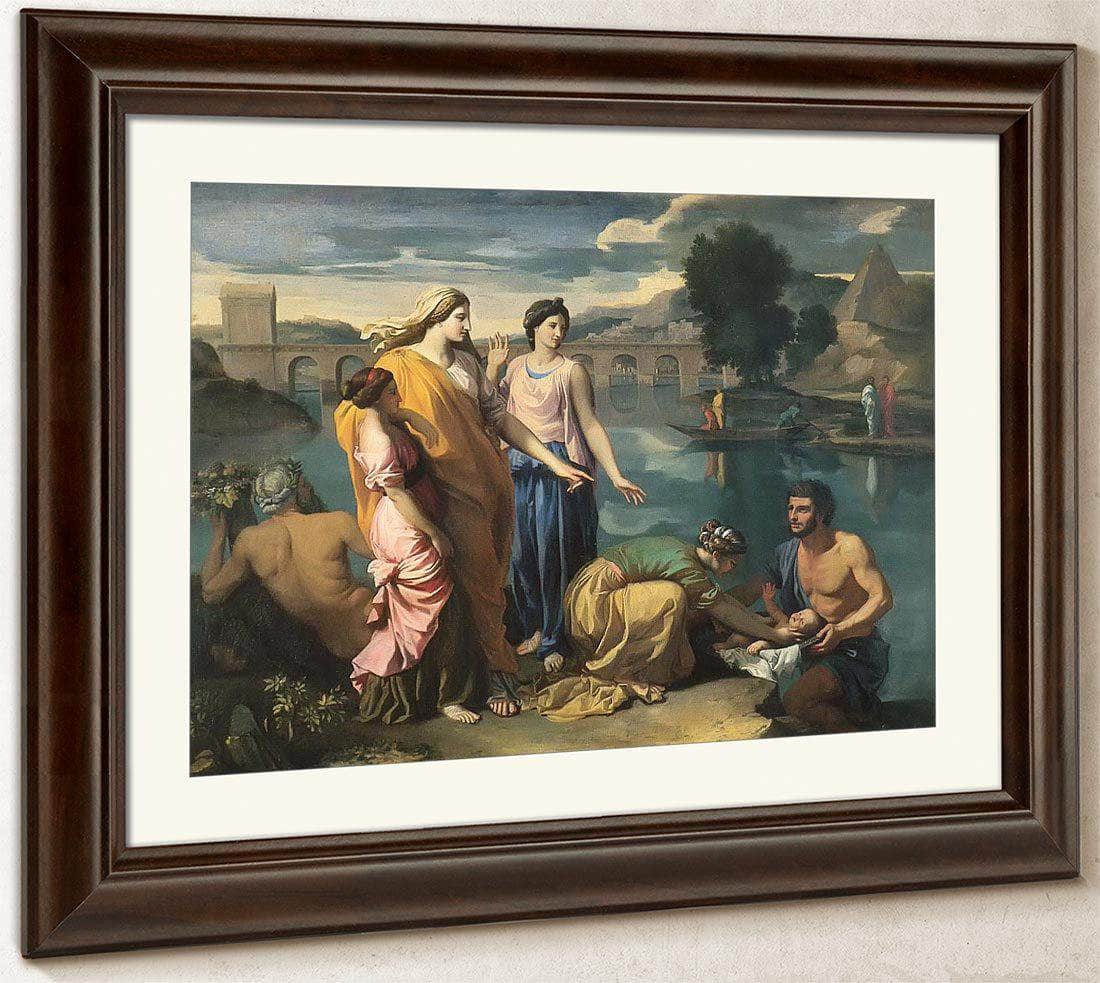 The Finding Of Moses I By Nicholas Poussin Fine Art Print