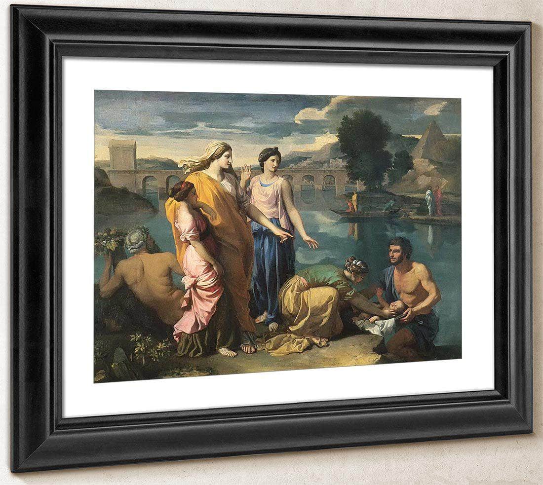 The Finding Of Moses I By Nicholas Poussin Fine Art Print