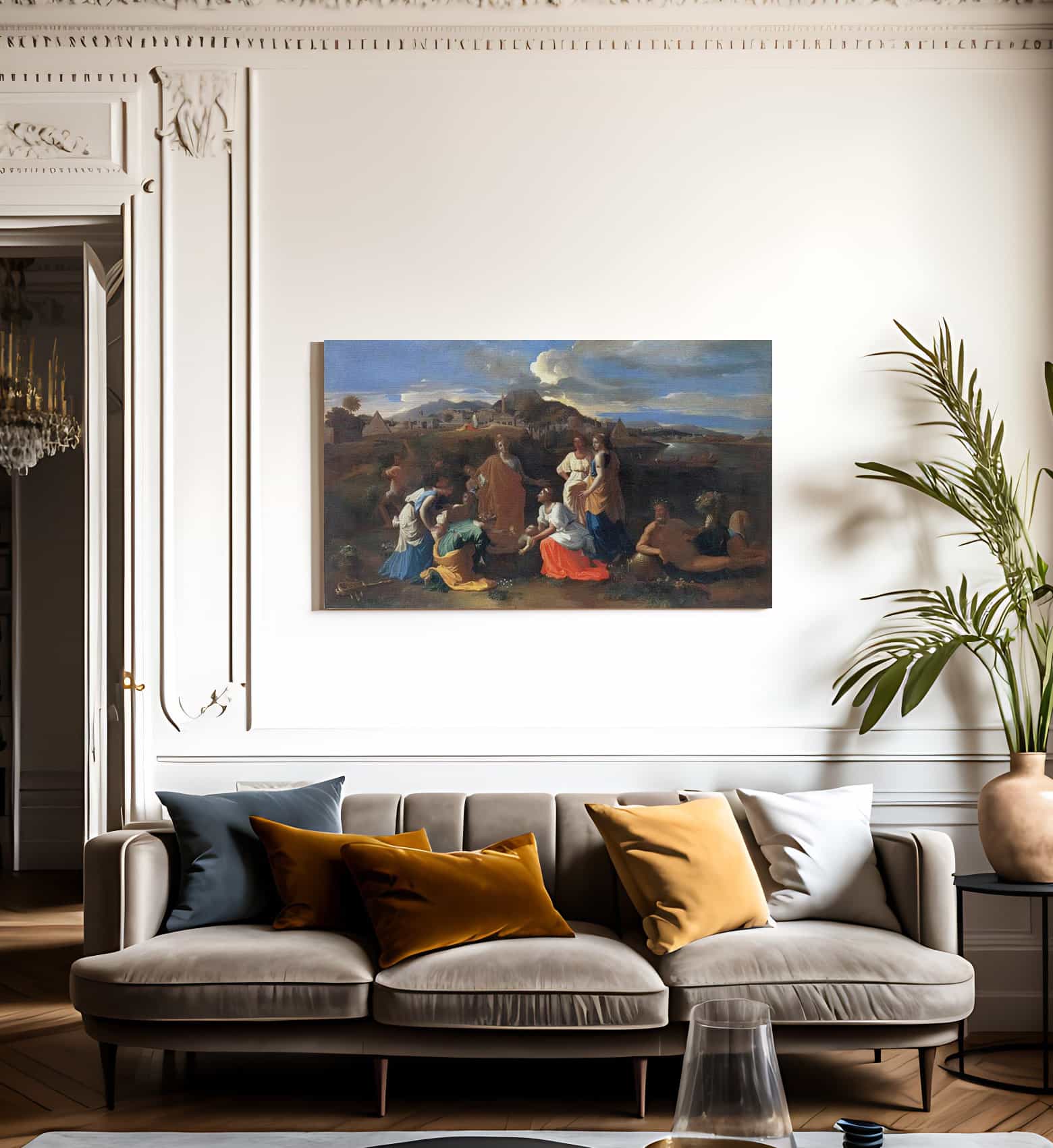 The Finding Of Moses Ii By Nicholas Poussin Fine Art Print
