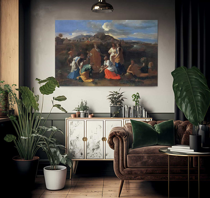 The Finding Of Moses Ii By Nicholas Poussin Fine Art Print