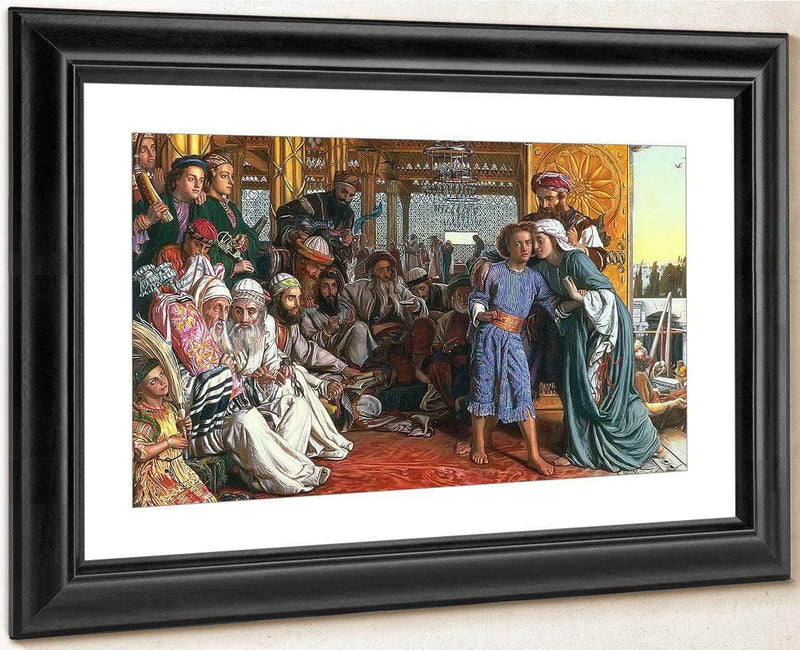 The Finding Of The Saviour In The Temple By William Holman Hunt Fine Art Print