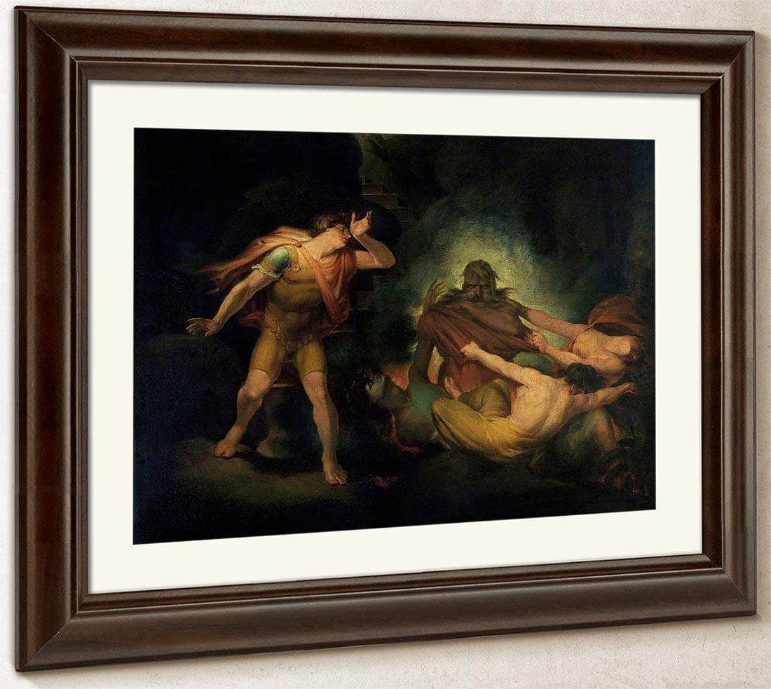 The Fire King By Henry Fuseli Fine Art Print