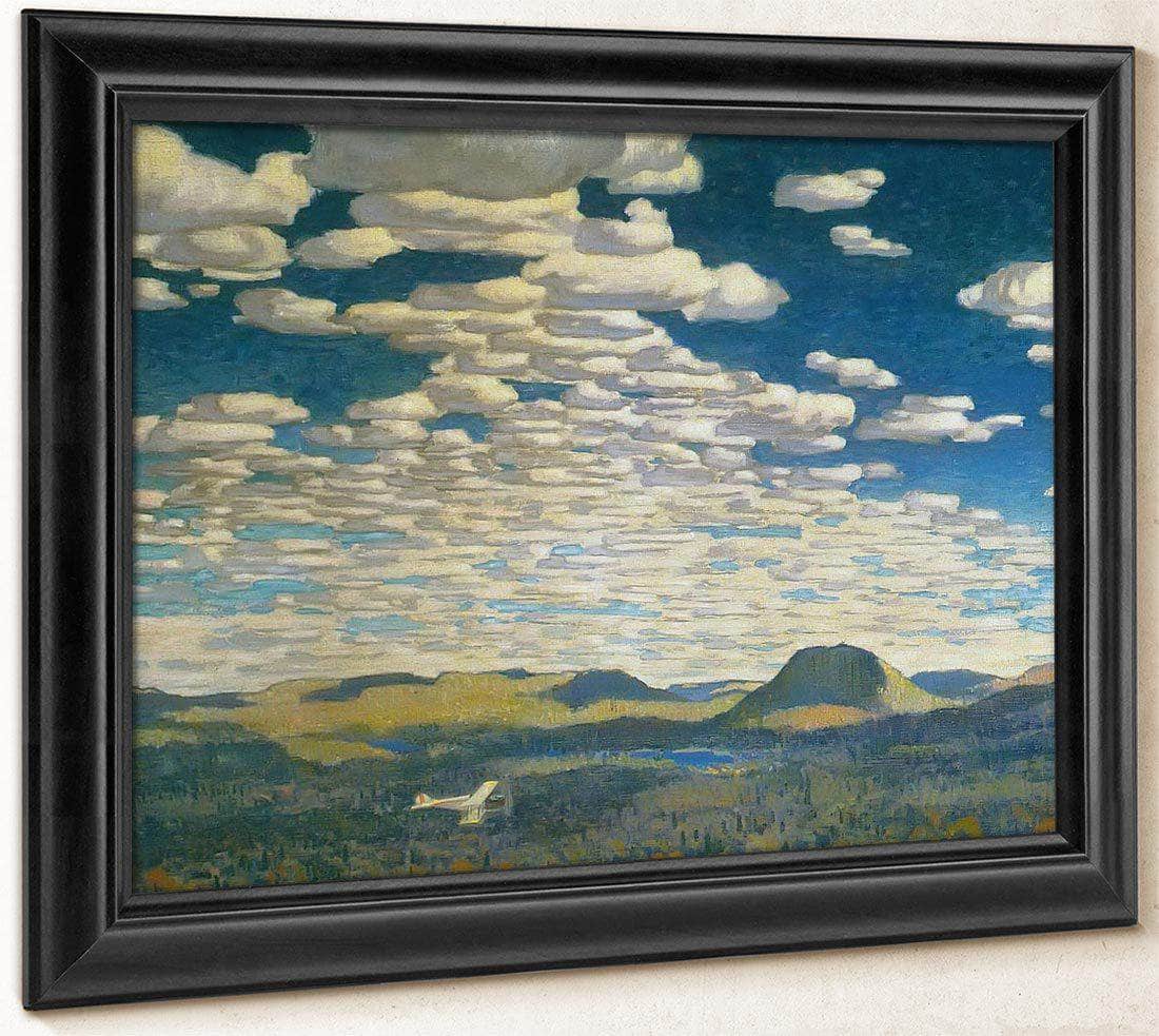 The Fire Ranger By Frank Johnston Fine Art Print