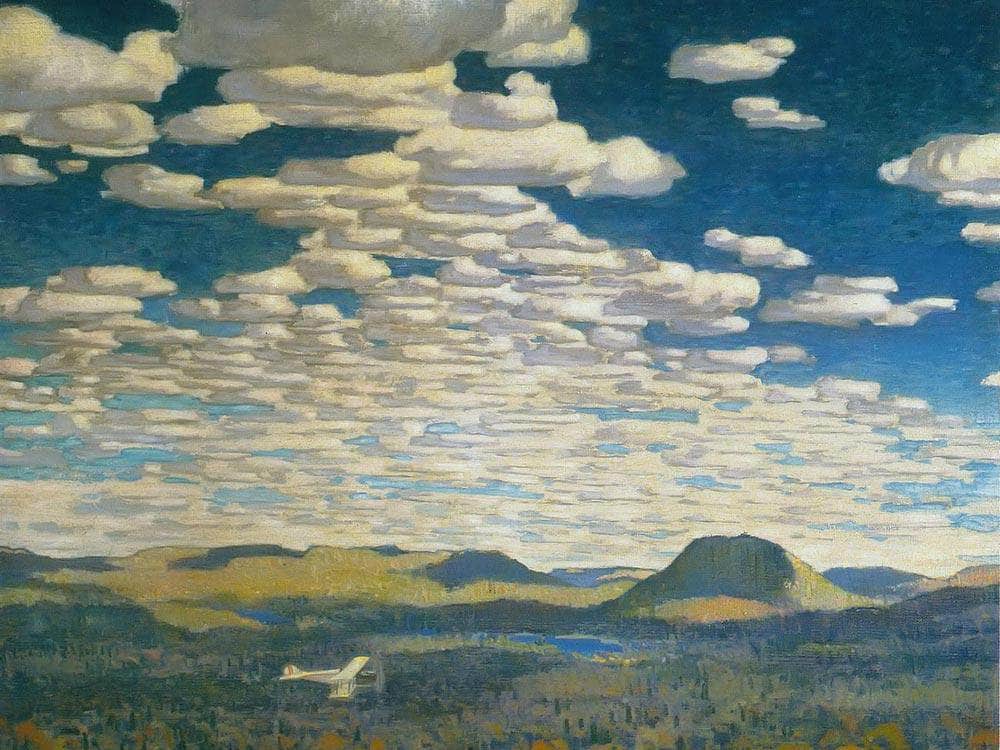 The Fire Ranger By Frank Johnston Fine Art Print