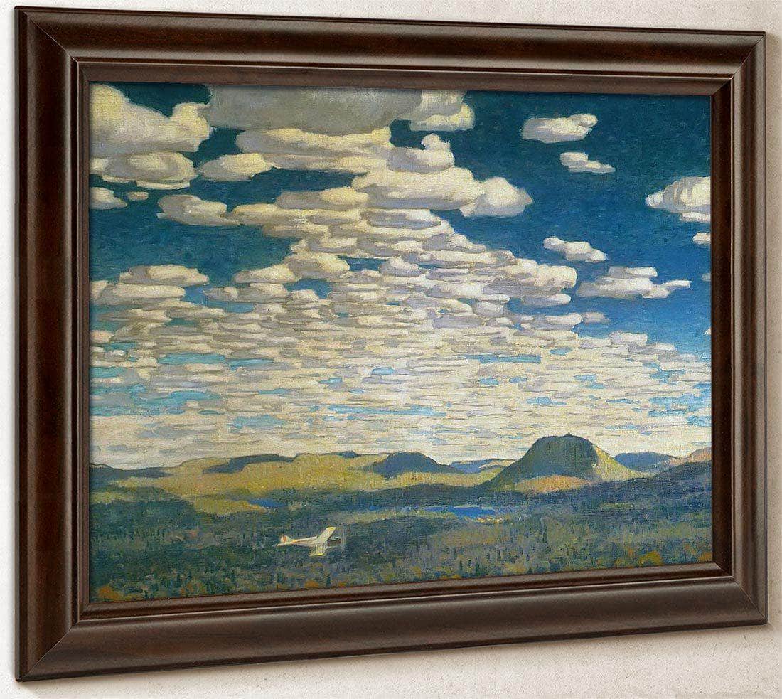 The Fire Ranger By Frank Johnston Fine Art Print