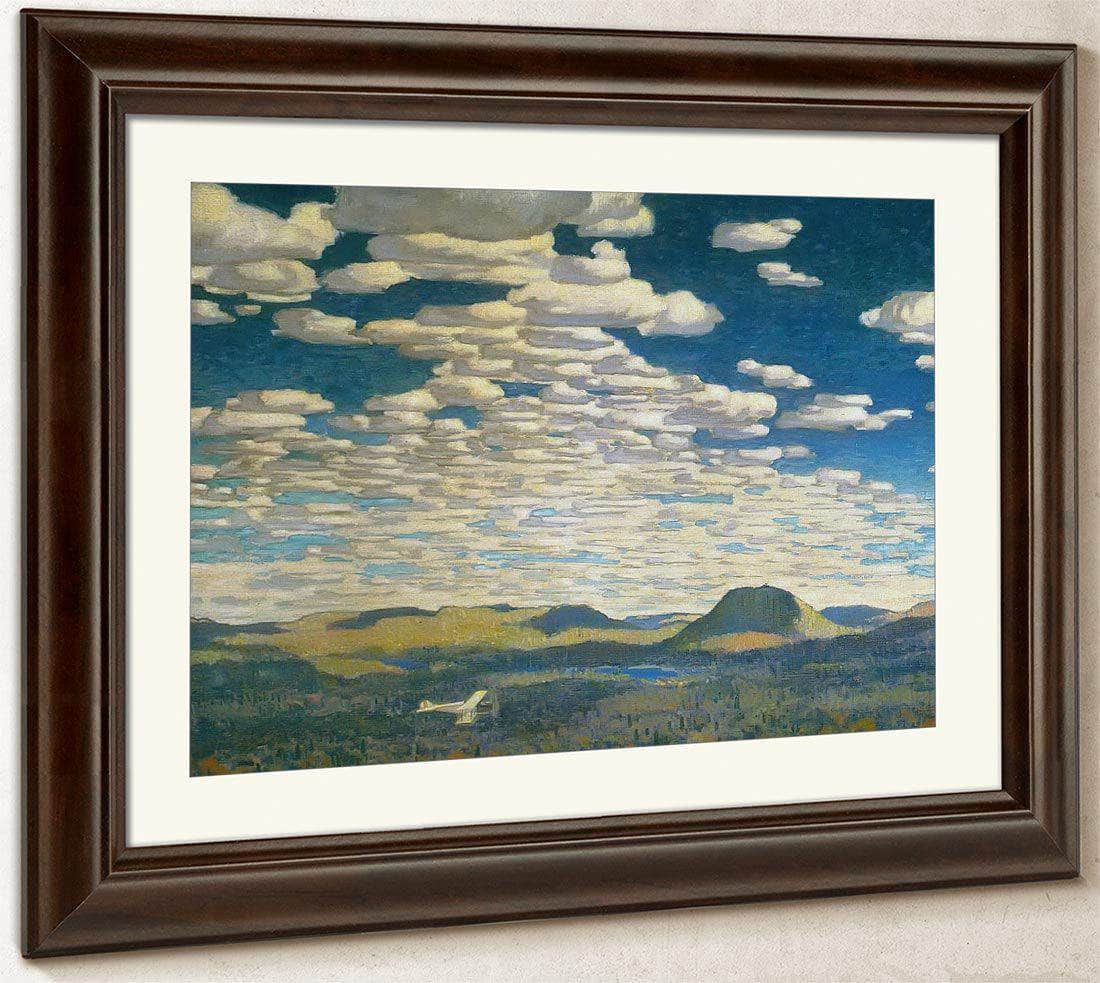 The Fire Ranger By Frank Johnston Fine Art Print