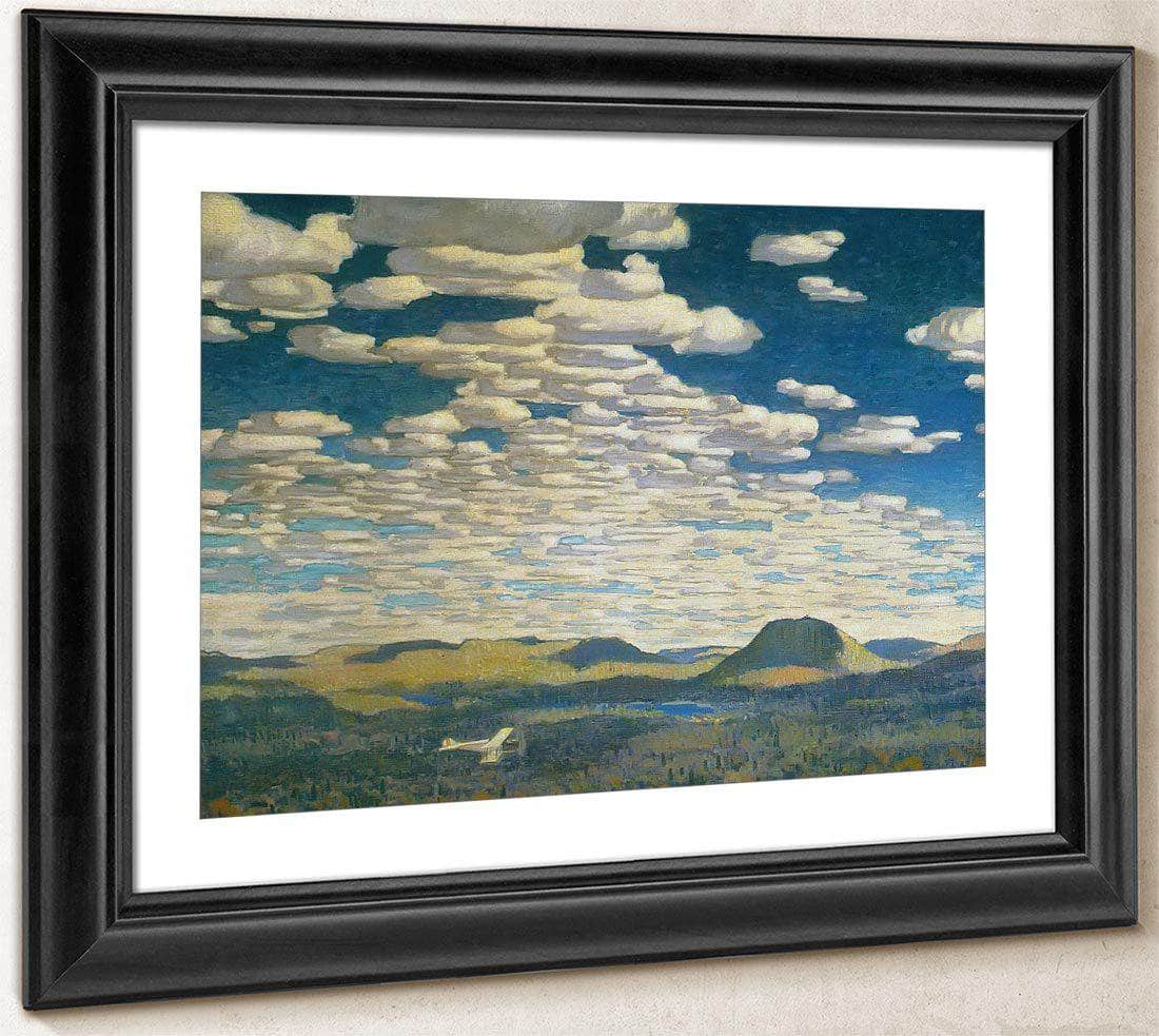 The Fire Ranger By Frank Johnston Fine Art Print