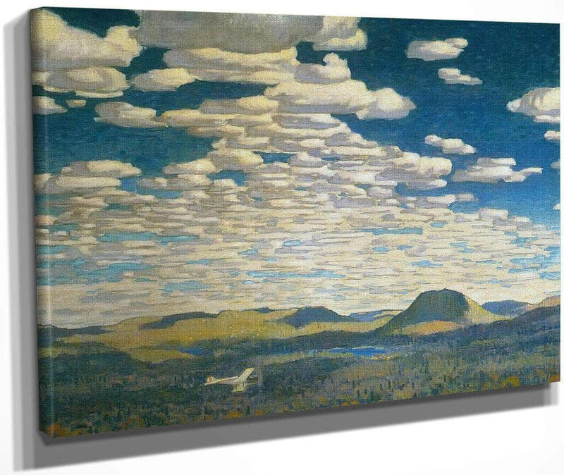 The Fire Ranger By Frank Johnston Fine Art Print