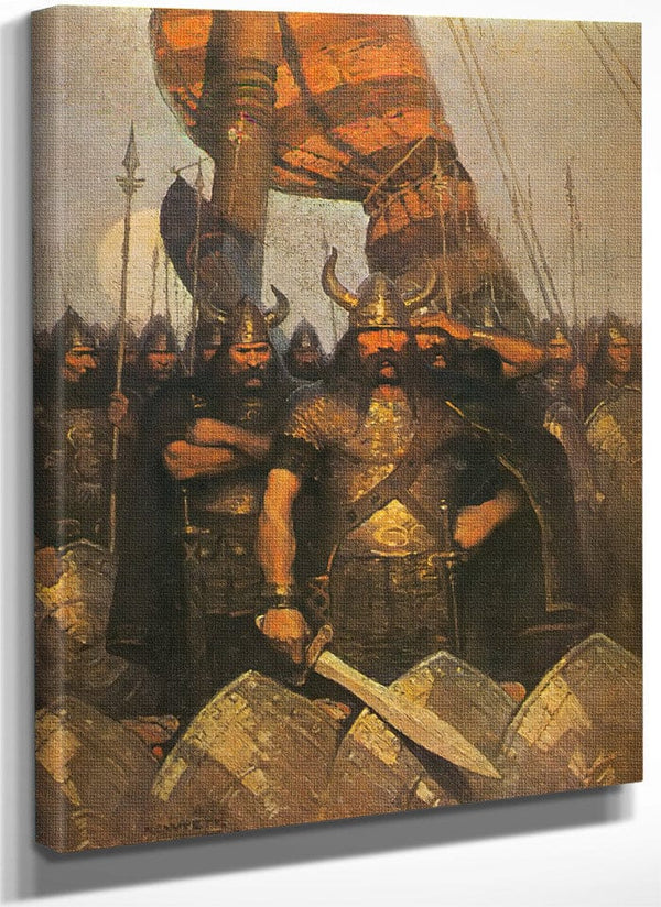 The First Cargo By NC Wyeth Fine Art Print