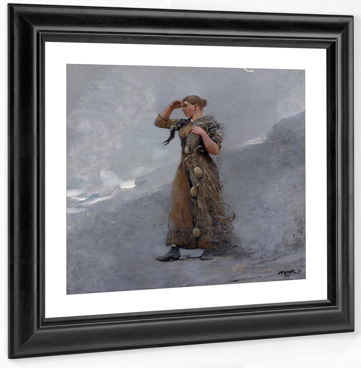 The Fisher Girl 1894 By Winslow Homer Fine Art Print