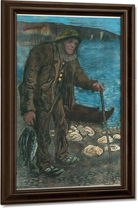 The Fisherman 1 By Nicolai Astrup Fine Art Print