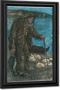 The Fisherman 1 By Nicolai Astrup Fine Art Print