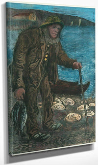 The Fisherman 1 By Nicolai Astrup Fine Art Print