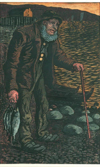 The Fisherman 2 By Nicolai Astrup Fine Art Print