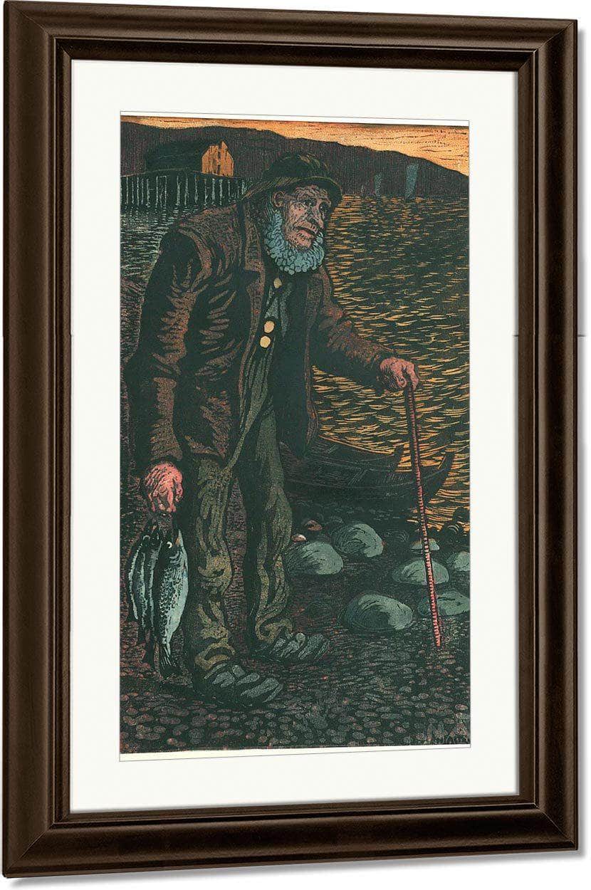 The Fisherman 2 By Nicolai Astrup Fine Art Print