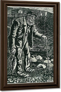 The Fisherman 3 By Nicolai Astrup Fine Art Print