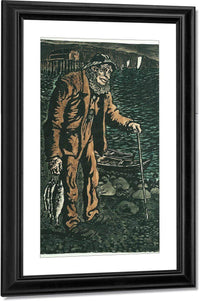 The Fisherman By Nicolai Astrup Fine Art Print