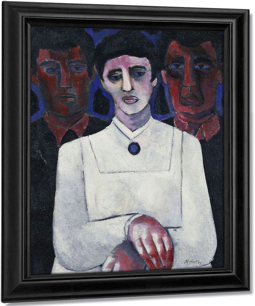 The Fisherman's Sister By Marsden Hartley Fine Art Print