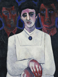 The Fisherman's Sister By Marsden Hartley Fine Art Print