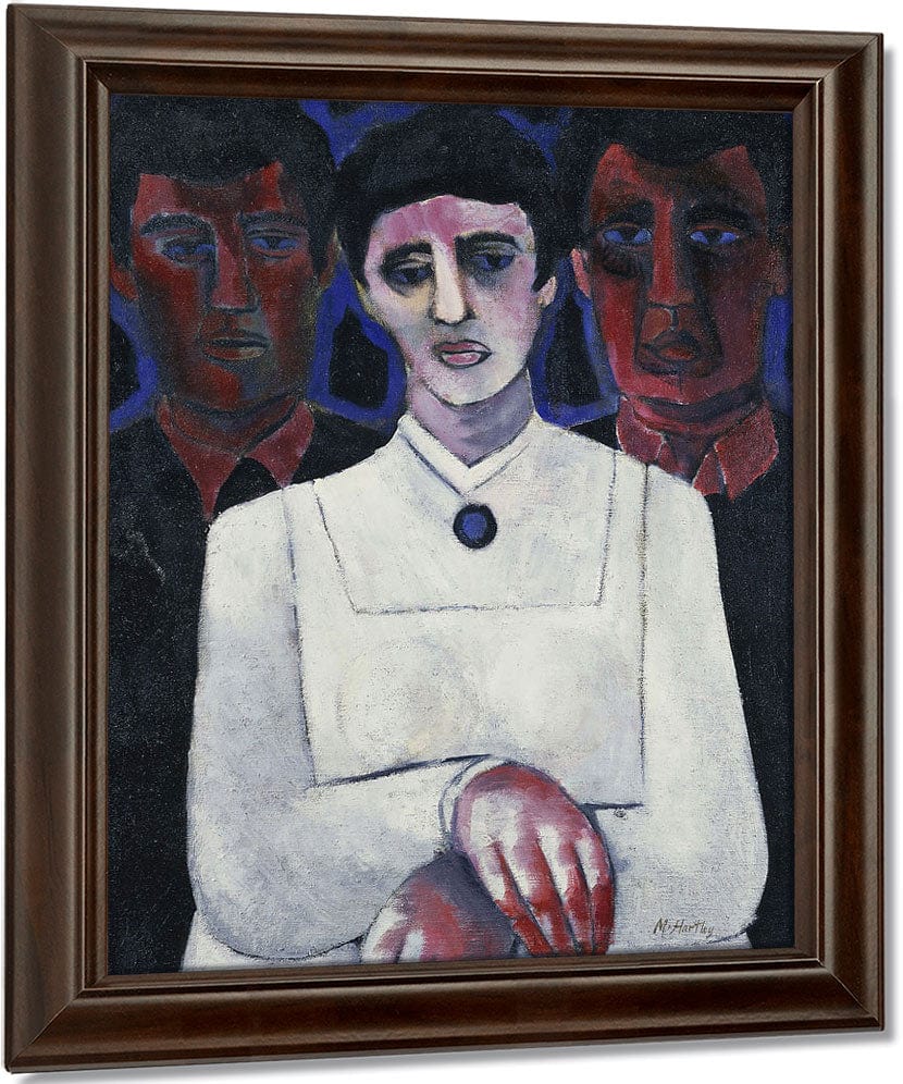 The Fisherman's Sister By Marsden Hartley Fine Art Print