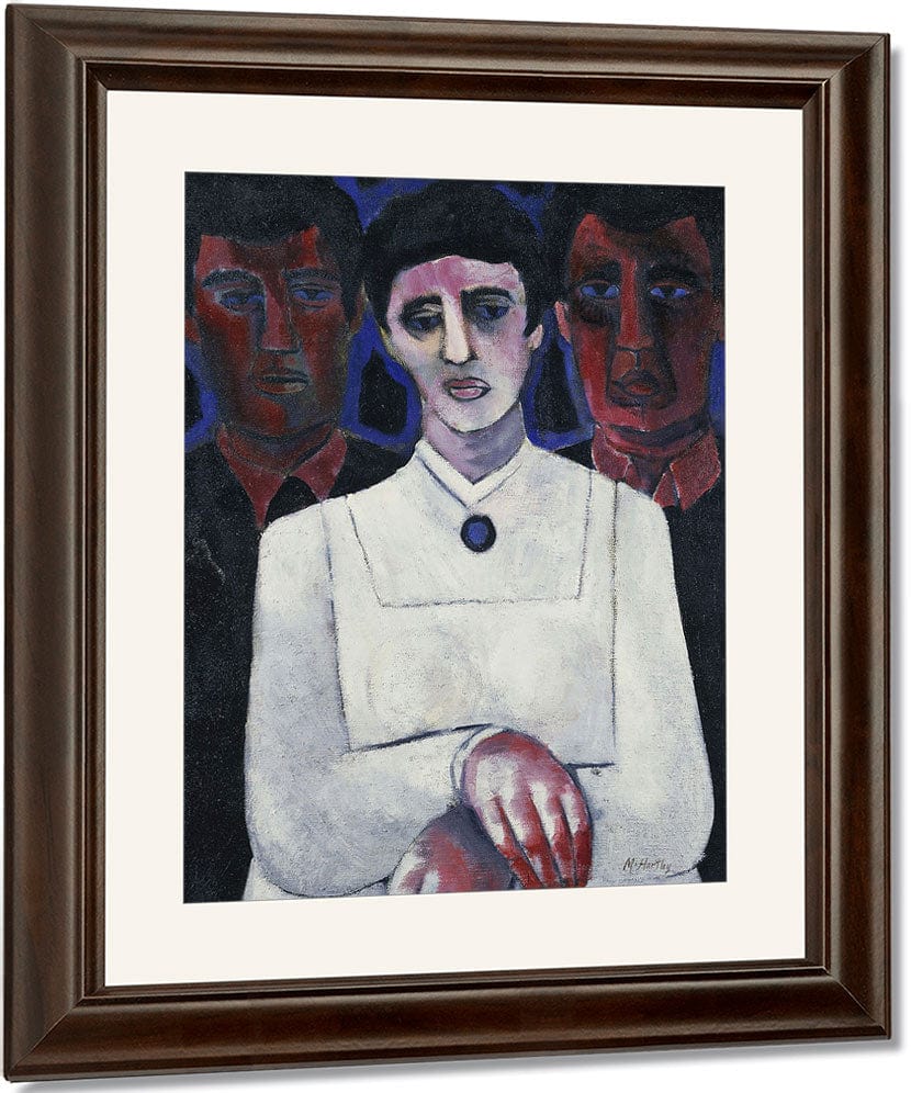 The Fisherman's Sister By Marsden Hartley Fine Art Print