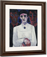 The Fisherman's Sister By Marsden Hartley Fine Art Print