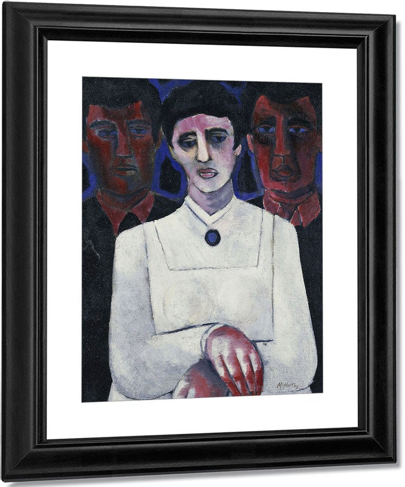 The Fisherman's Sister By Marsden Hartley Fine Art Print