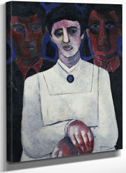 The Fisherman's Sister By Marsden Hartley Fine Art Print