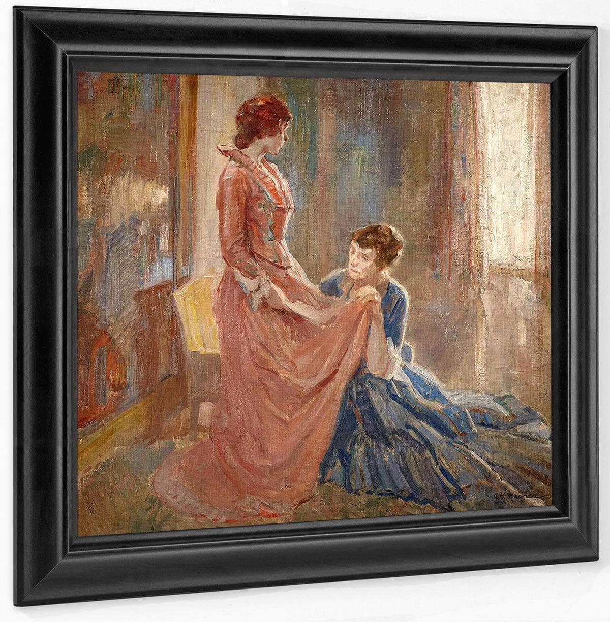 The Fitting By Alfred Henry Maurer Fine Art Print