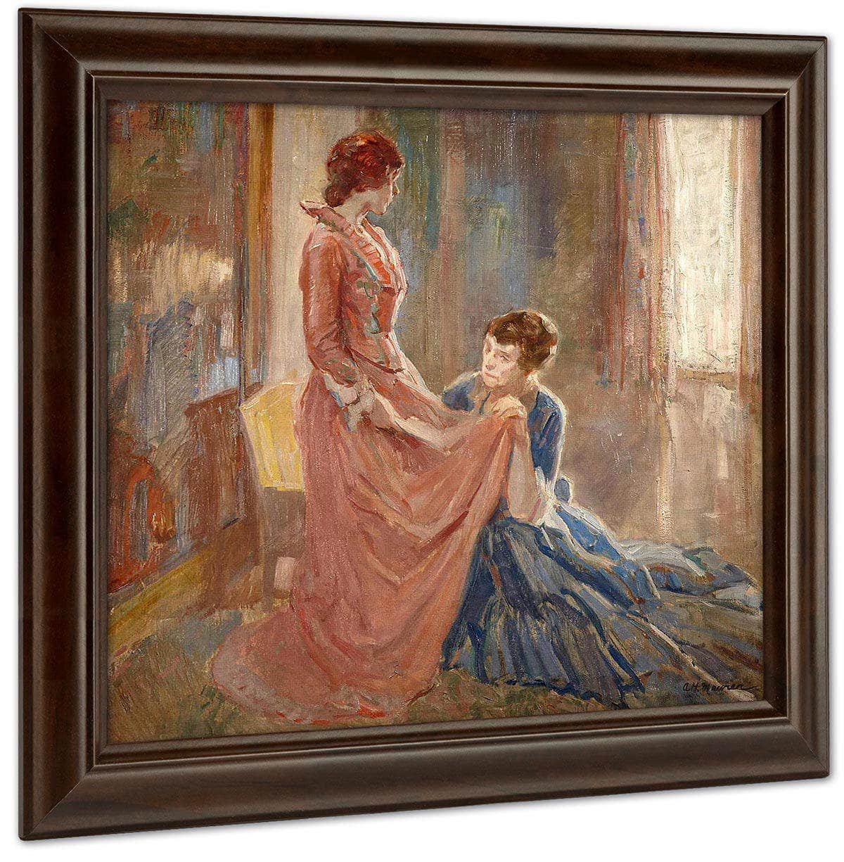 The Fitting By Alfred Henry Maurer Fine Art Print
