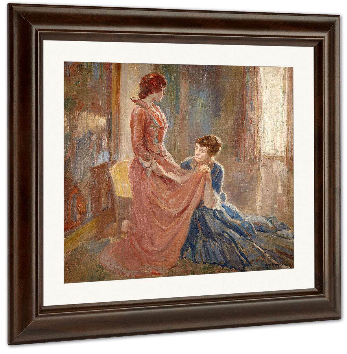 The Fitting By Alfred Henry Maurer Fine Art Print