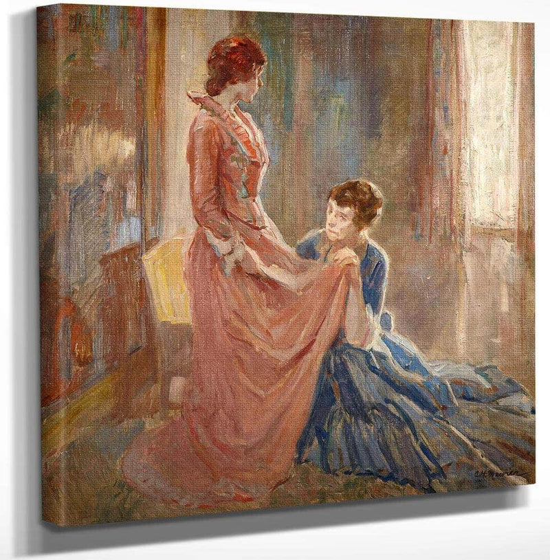 The Fitting By Alfred Henry Maurer Fine Art Print