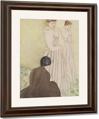 The Fitting By Mary Cassatt Fine Art Print
