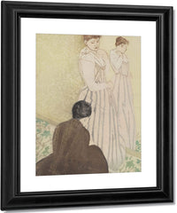 The Fitting By Mary Cassatt Fine Art Print